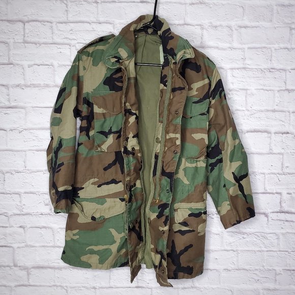 Golden MFG Co. mens camo military field jacket